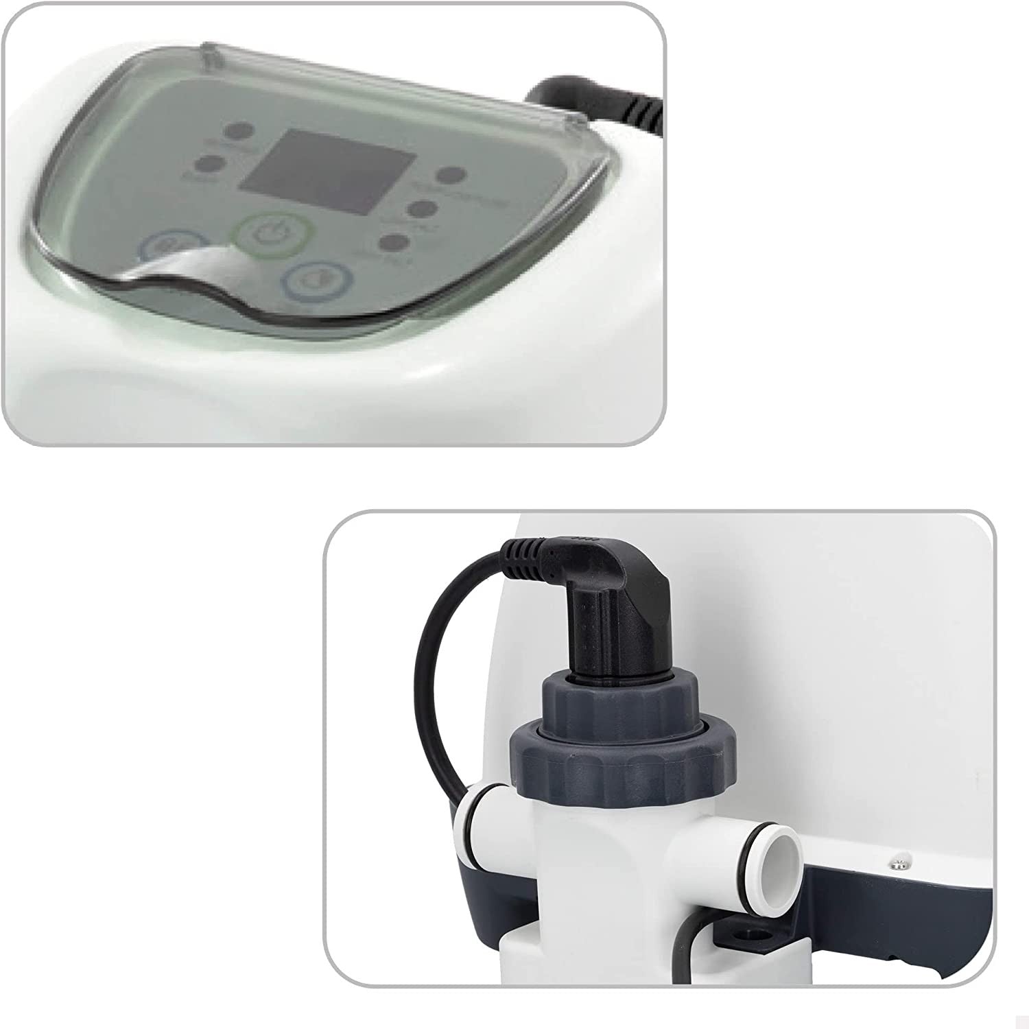 Intex 26664 Generatore Salino Di Cloro Per Piscine Piccole Metal Frame E Prisma