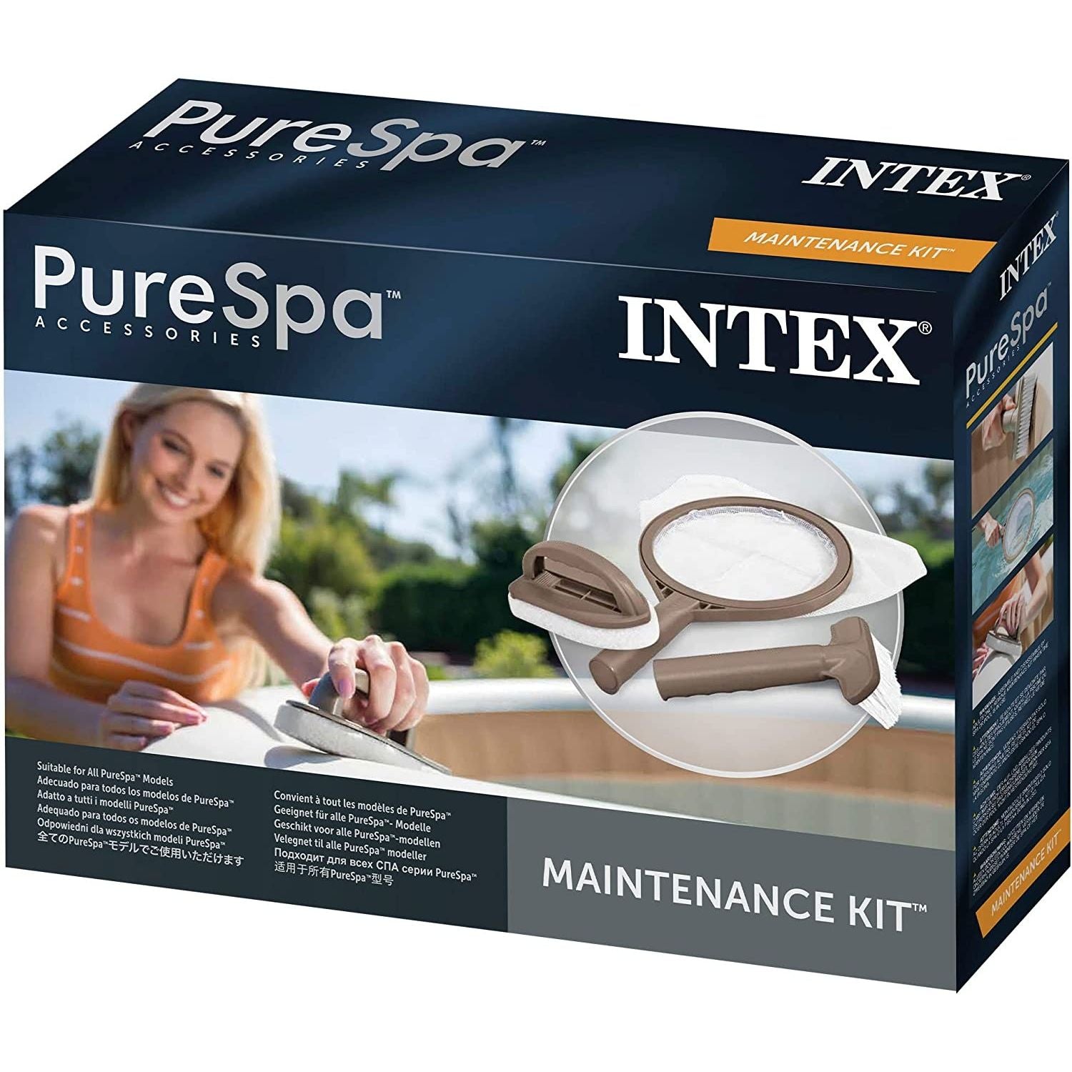 Intex 28004 Kit Pulizia Pure Spa, 3 pezzi