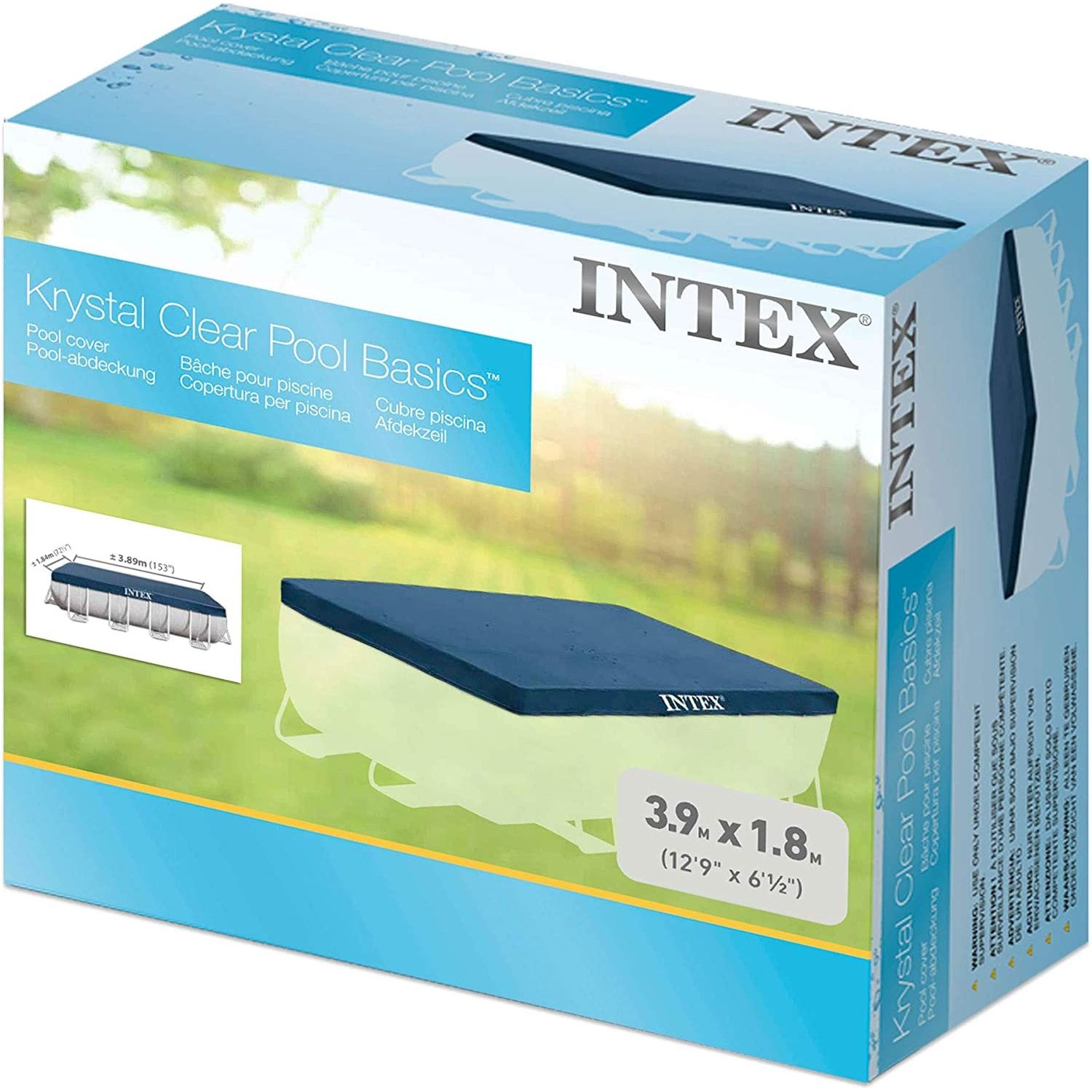 Intex 28037 Telo Copripiscina Per Piscine Rettangolari Da Cm 400X200