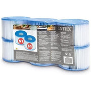 Intex 29011 Cartuccia S1 Di Ricambio Per Piscine Spa Confezione 6 Pezzi