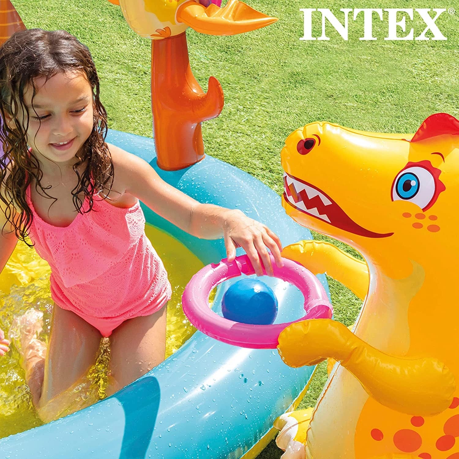 Intex 57135 Playcenter Dinosauri Cm 302X229X112