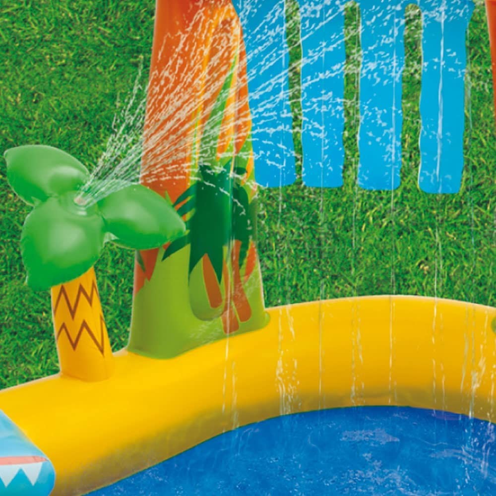 Intex 57444 Piscina Playground Dinosauri Cm 249X191X109