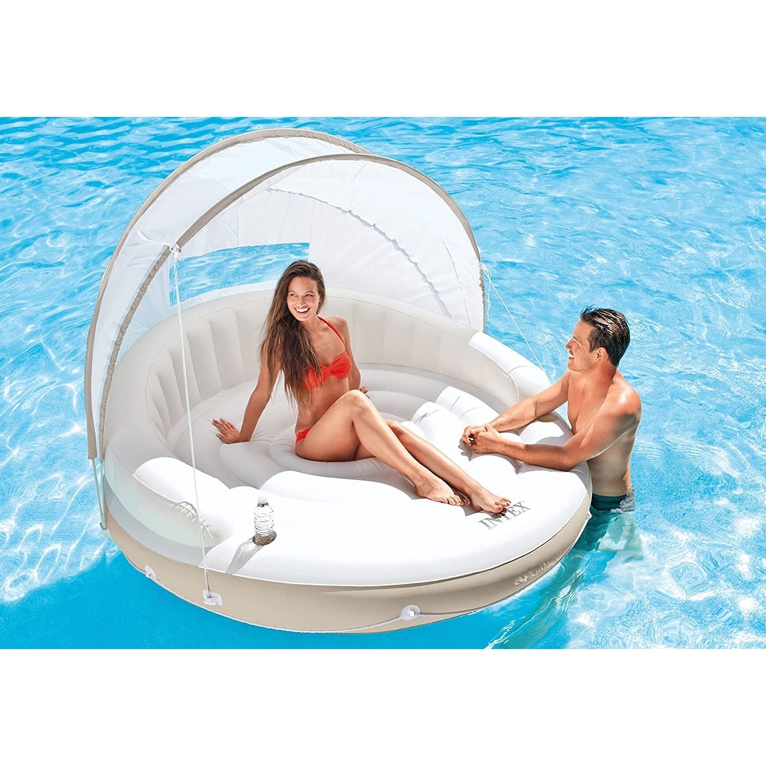 Intex 58292 Isola Galleggiante Con Parasole Cm 199x150