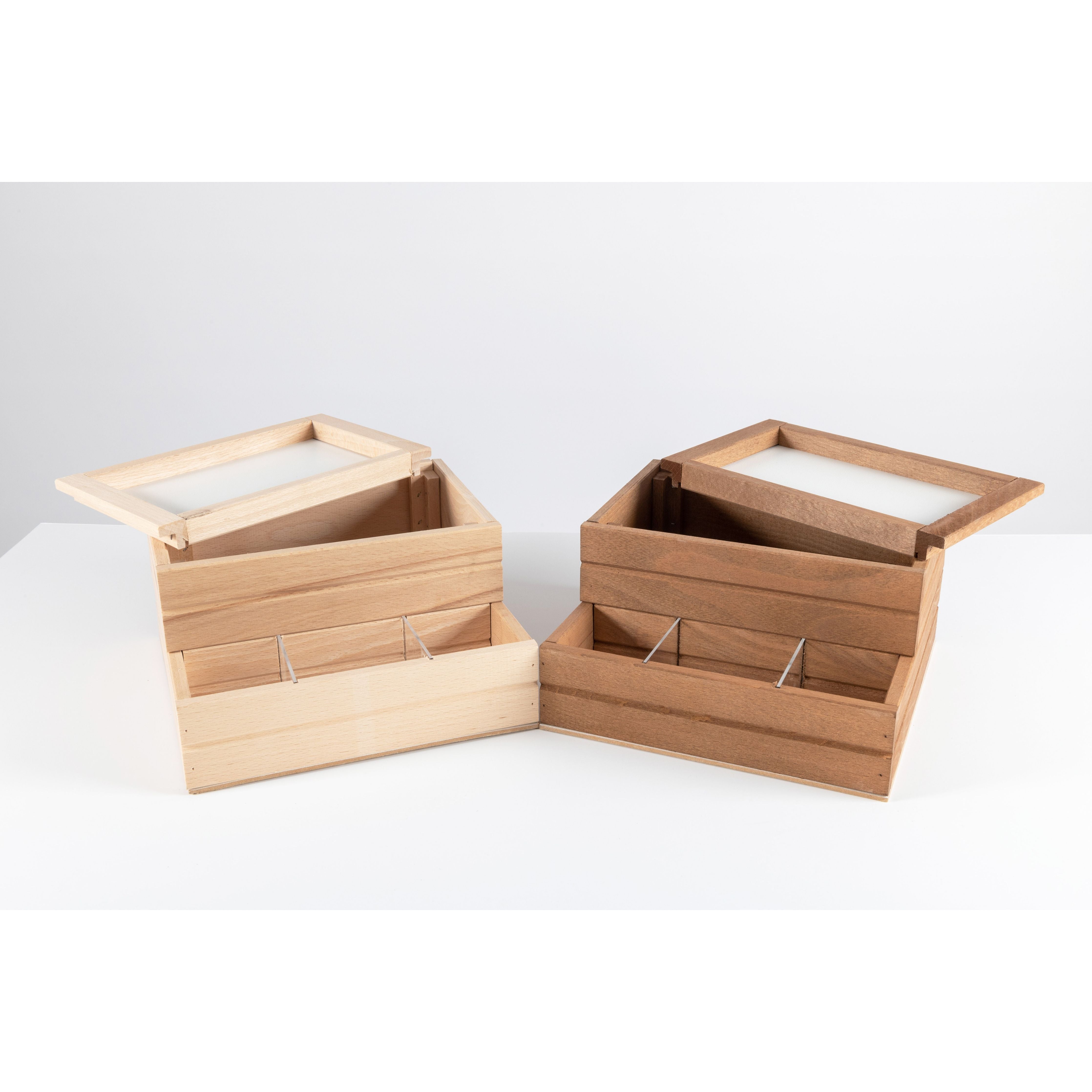 Inca Kit Porta Cialde In Legno Di Faggio Colore Noce