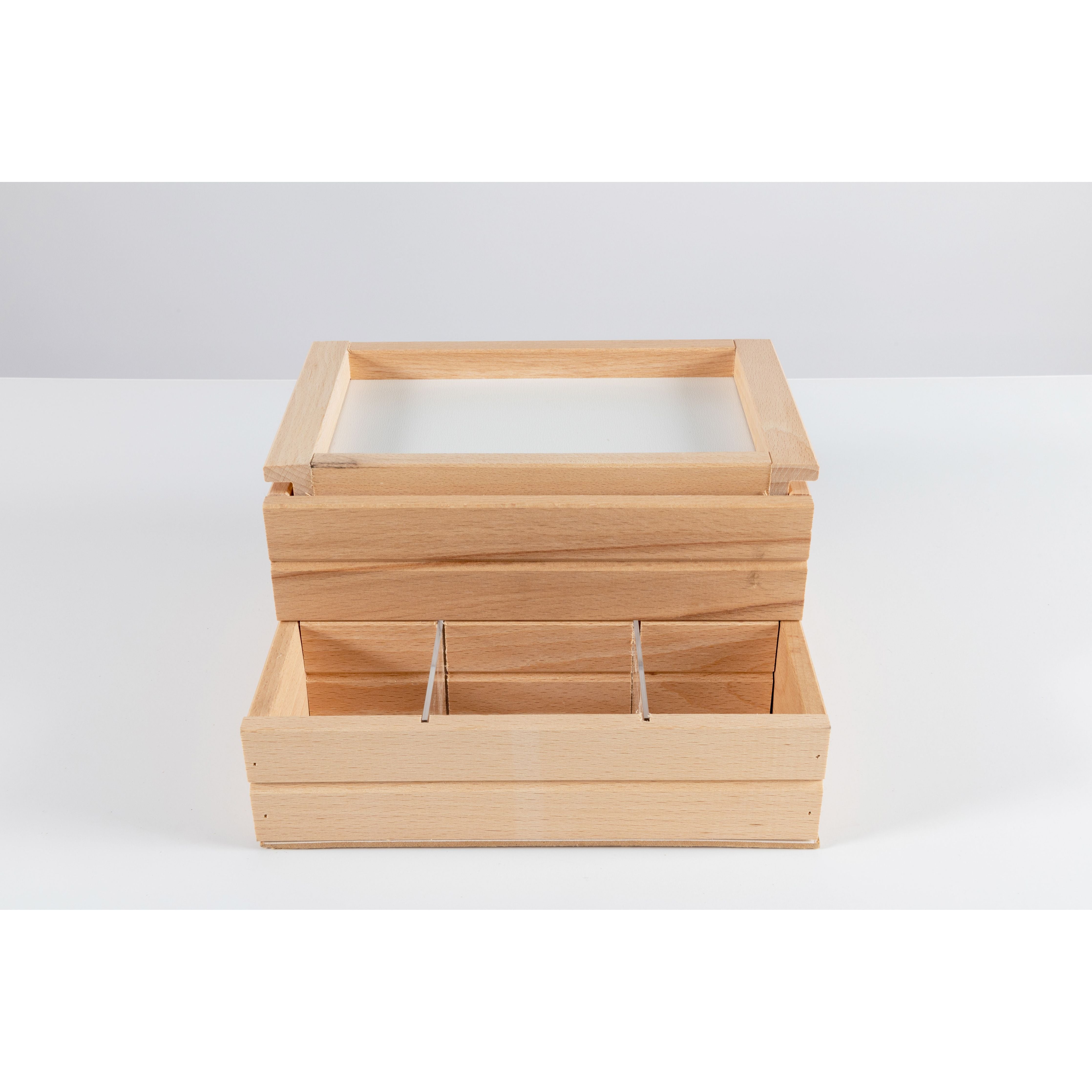 Inca Kit Porta Cialde In Legno Di Faggio Colore Noce