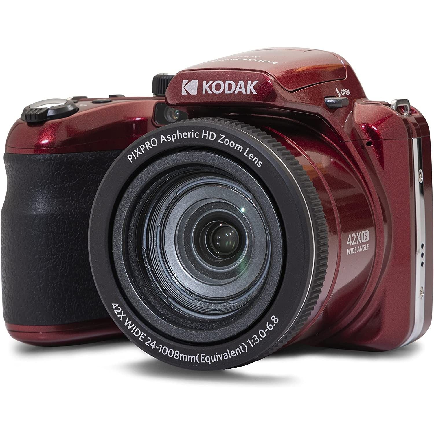 Kodak PixPro AZ425 BRIDGE CAMERA RED GARANZIA UFFICIALE ITALIA 2 ANNI