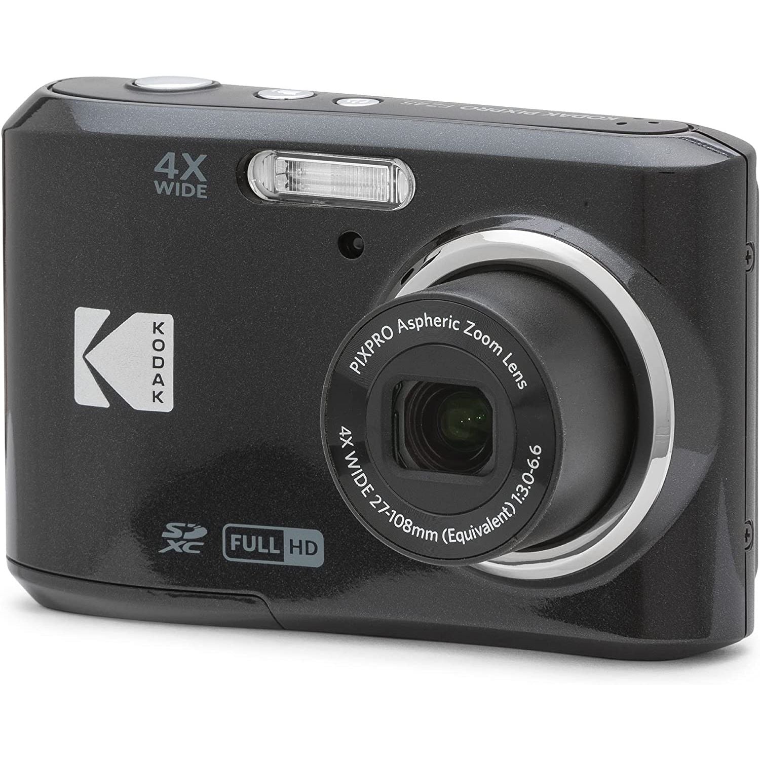 Kodak FZ45 COMPACT CAMERA BLACK GARANZIA UFFICIALE ITALIA 2 ANNI