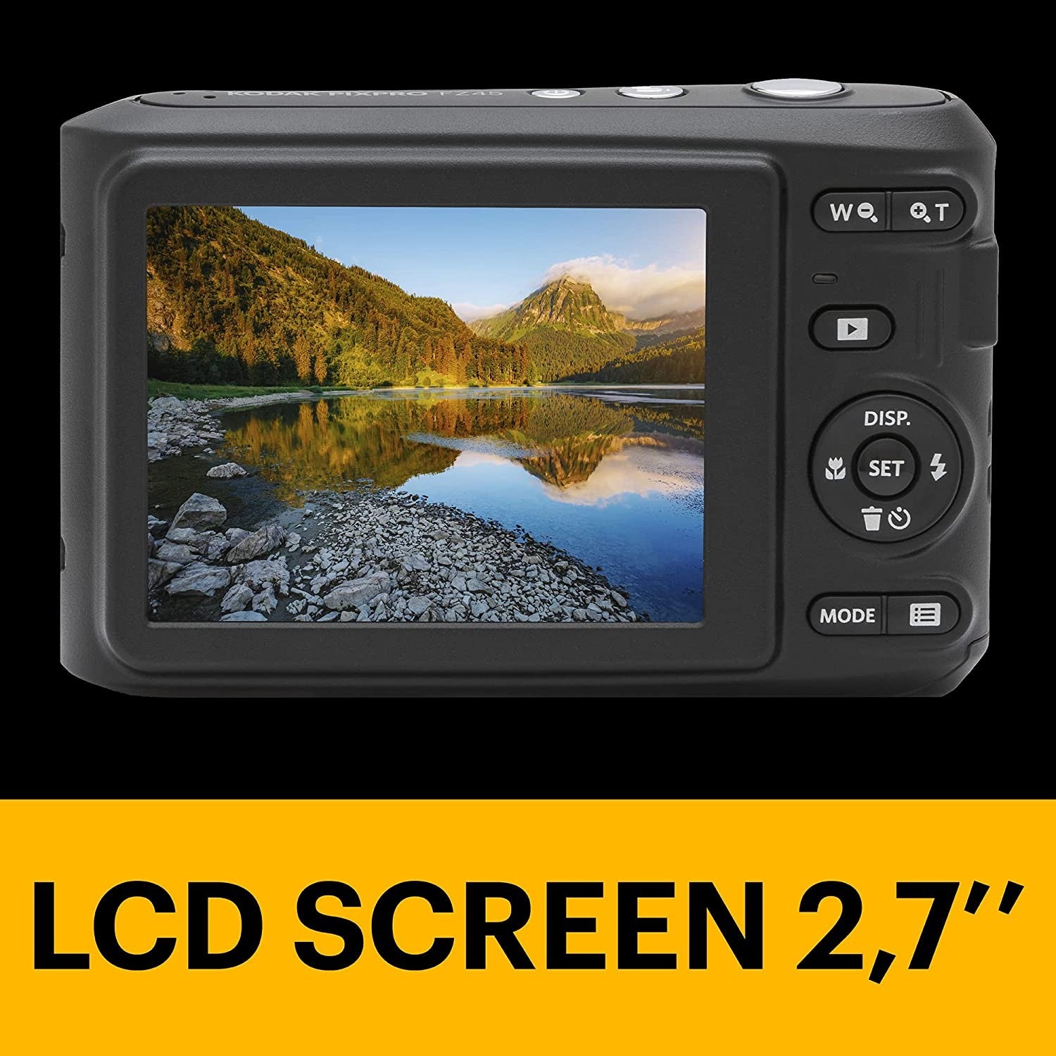 Kodak FZ45 COMPACT CAMERA BLACK GARANZIA UFFICIALE ITALIA 2 ANNI