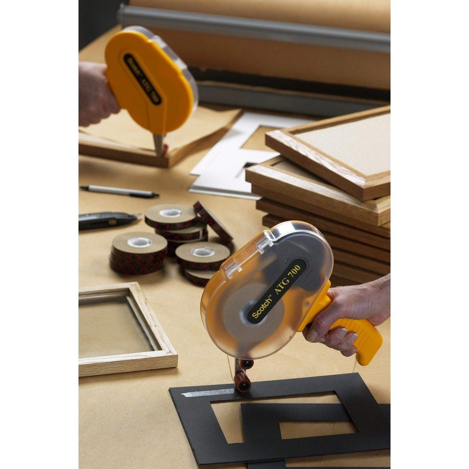Scotch 3M APPLICATORE PER BIADESIVO SISTEMA ATG-700 YELLOW