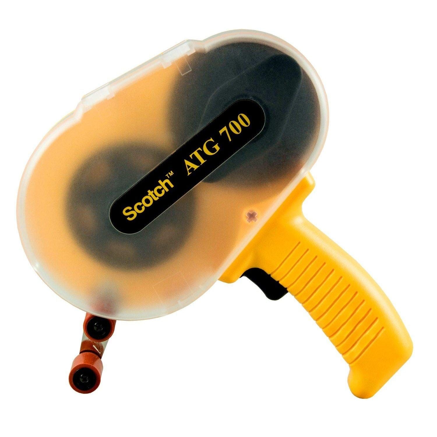Scotch 3M APPLICATORE PER BIADESIVO SISTEMA ATG-700 YELLOW + 3M ROTOLI BIADESIVO 12mmx44mt sistema (Confezione da 12 rotoli)