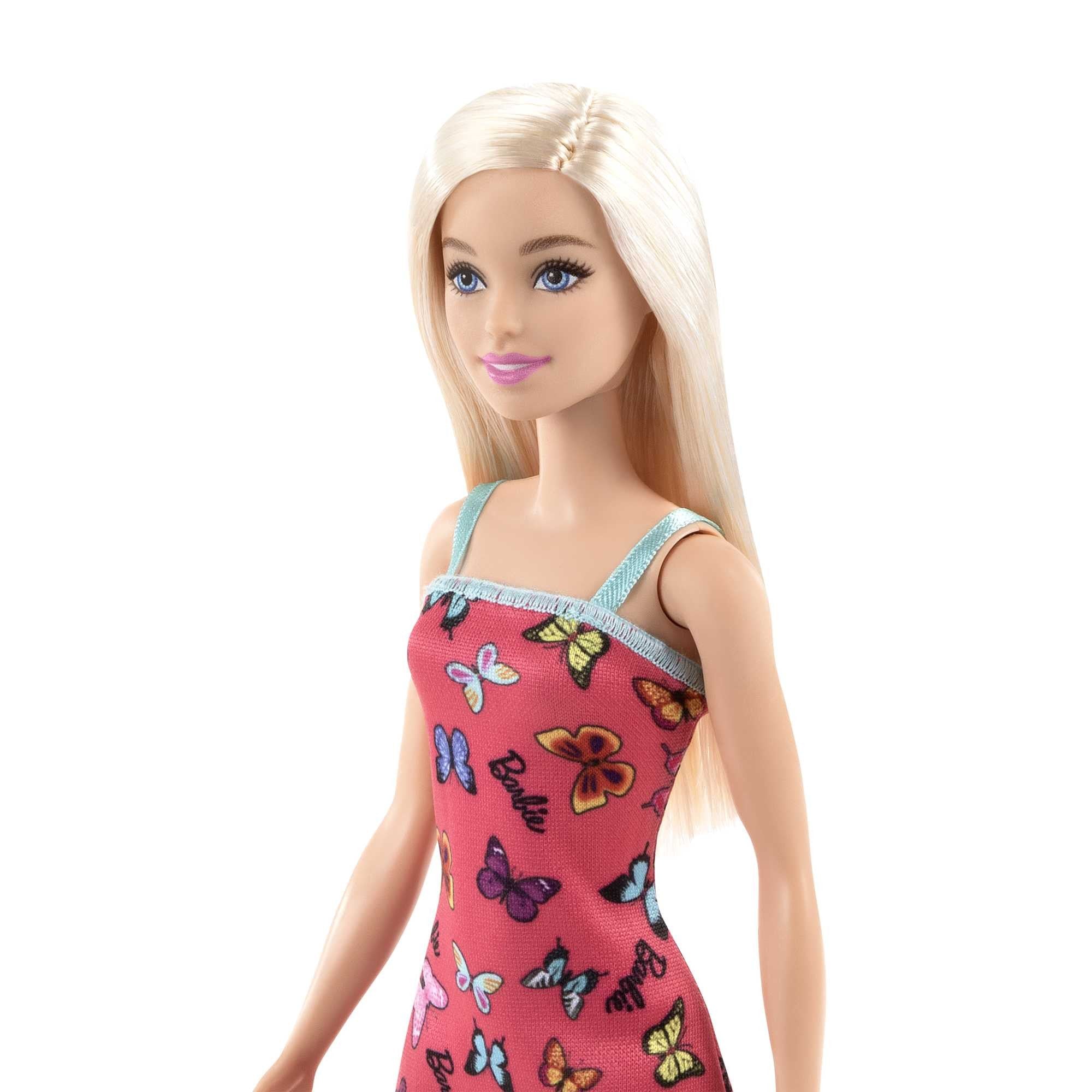 Barbie Bambola Butterfly Print Pink