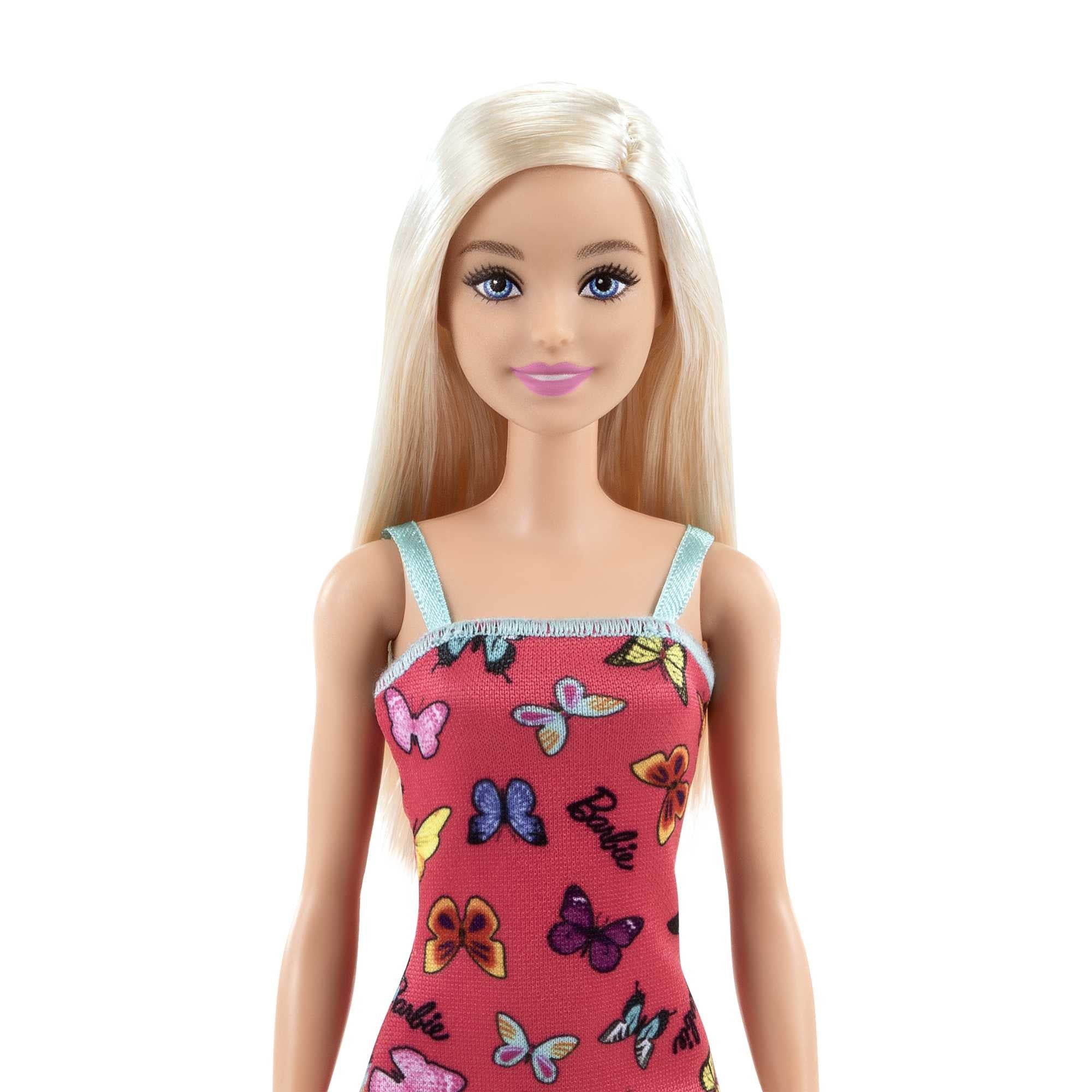 Barbie Bambola Butterfly Print Pink