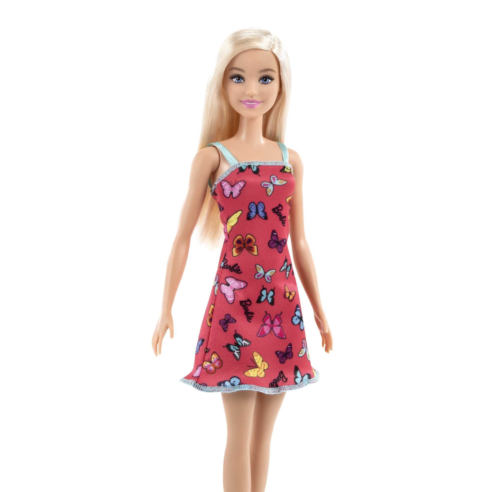 Barbie Bambola Butterfly Print Pink