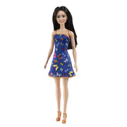Barbie Bambola Butterfly Print Blu