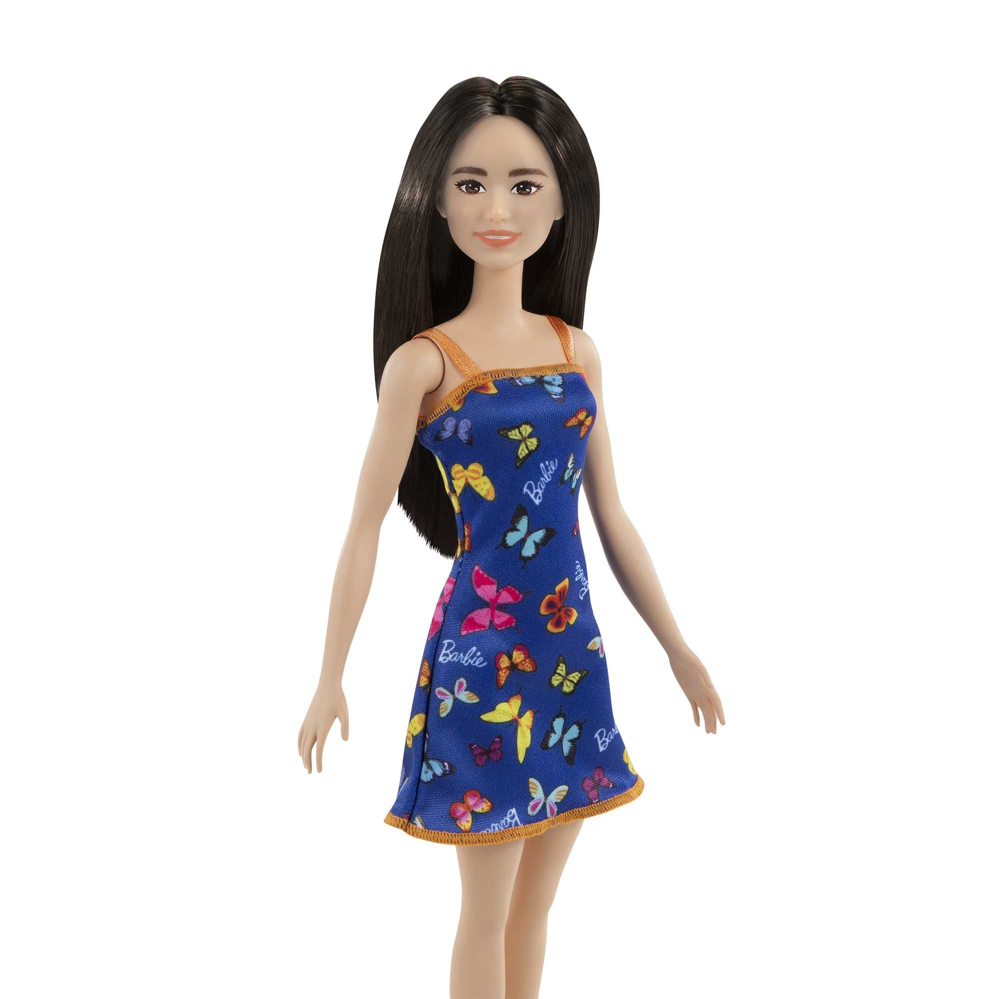 Barbie Bambola Butterfly Print Blu