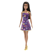 Barbie Bambola Butterfly Print Purple