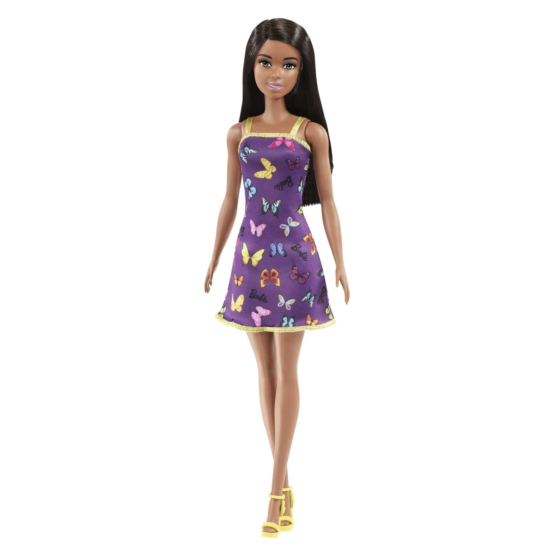 Barbie Bambola Butterfly Print Purple