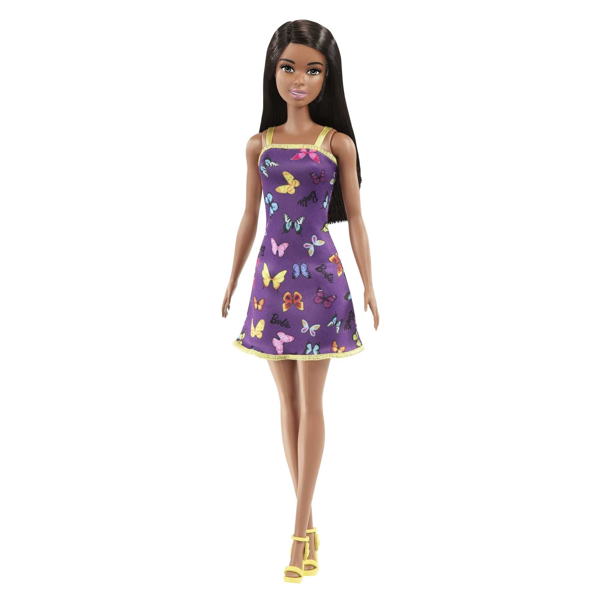 Barbie Bambola Butterfly Print Purple