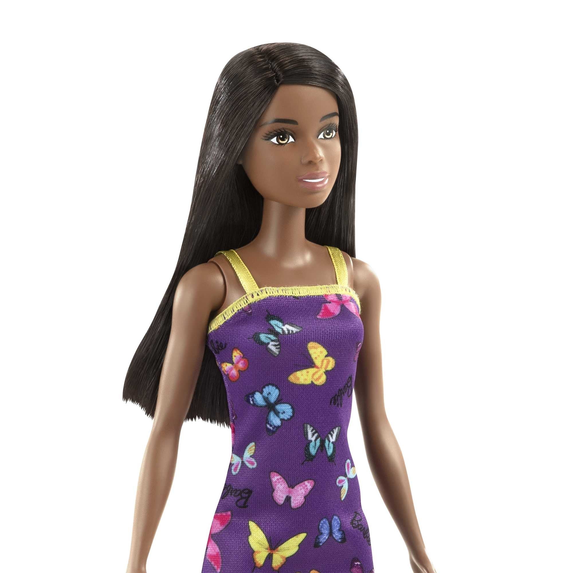 Barbie Bambola Butterfly Print Purple