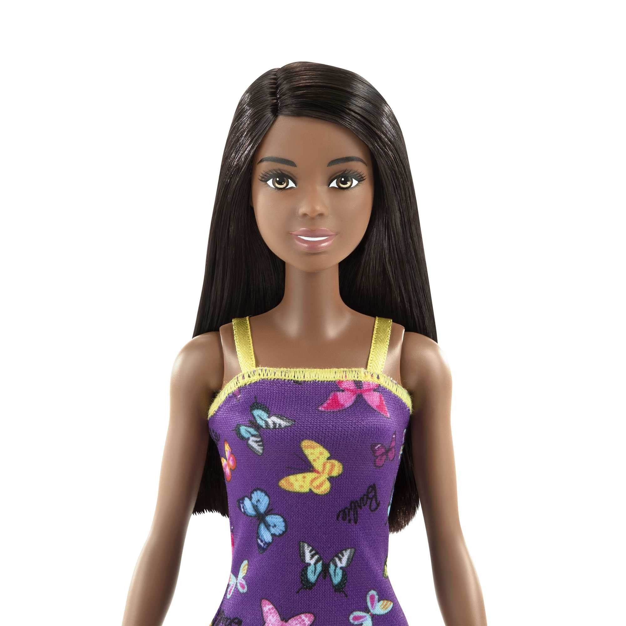 Barbie Bambola Butterfly Print Purple