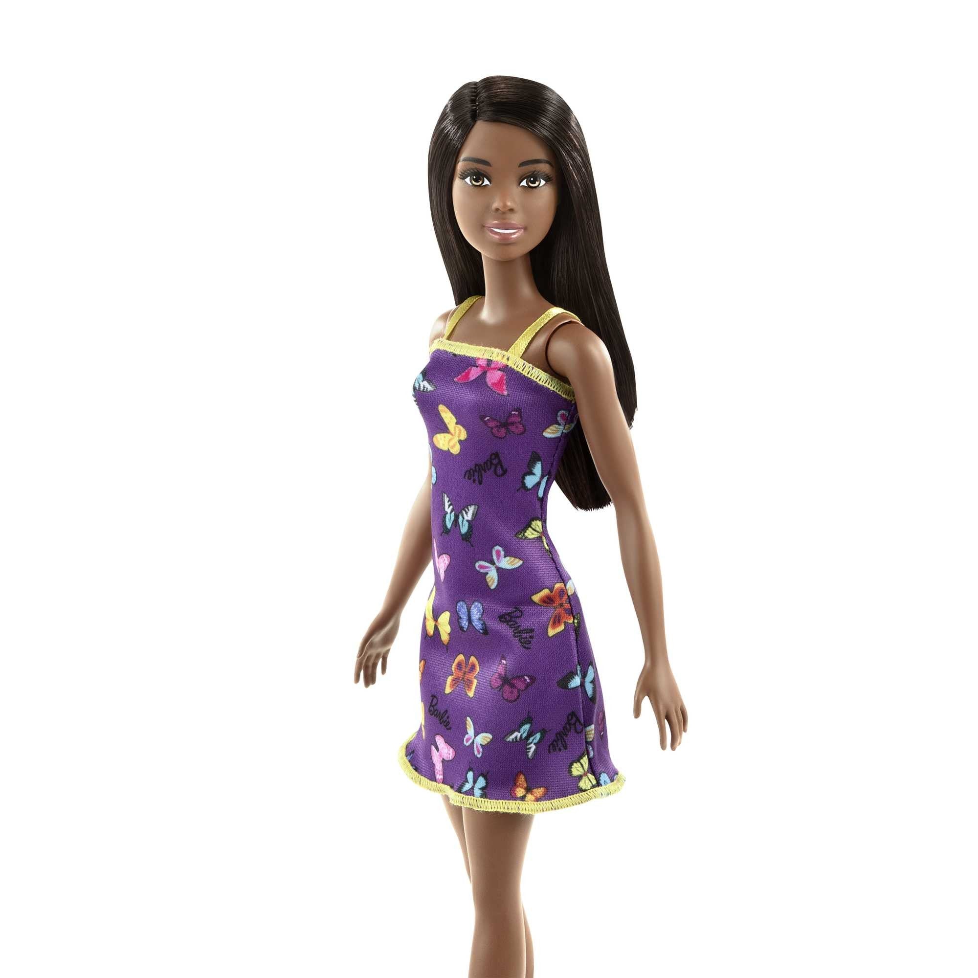 Barbie Bambola Butterfly Print Purple