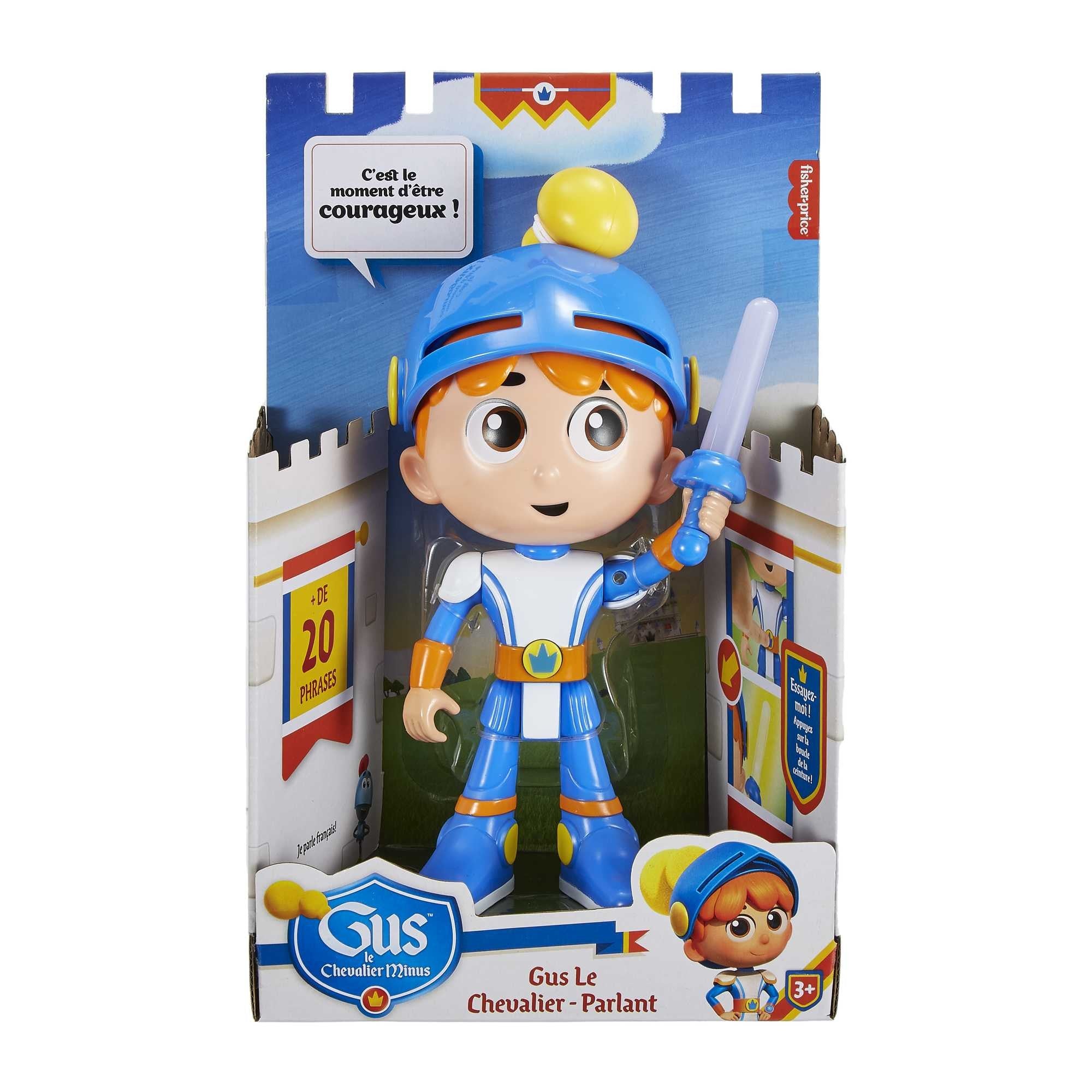 Fisher Price Gus Mini-Maxi Cavaliere con Luci e Suoni