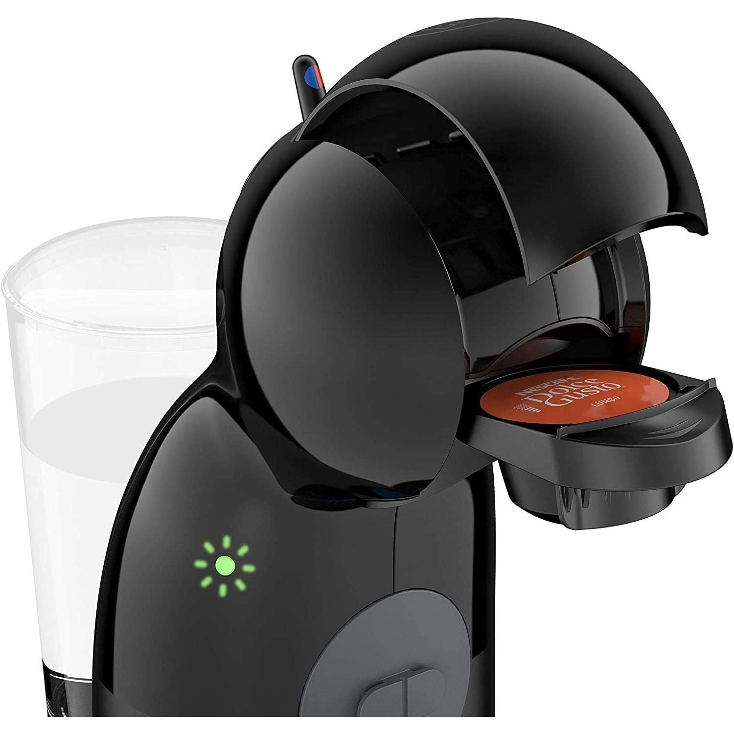 KRUPS NESCAFE' MACCHINA DA CAFFE' DOLCE GUSTO PICCOLO XS BK GARANZIA UFFICIALE ITALIA 2 ANNI