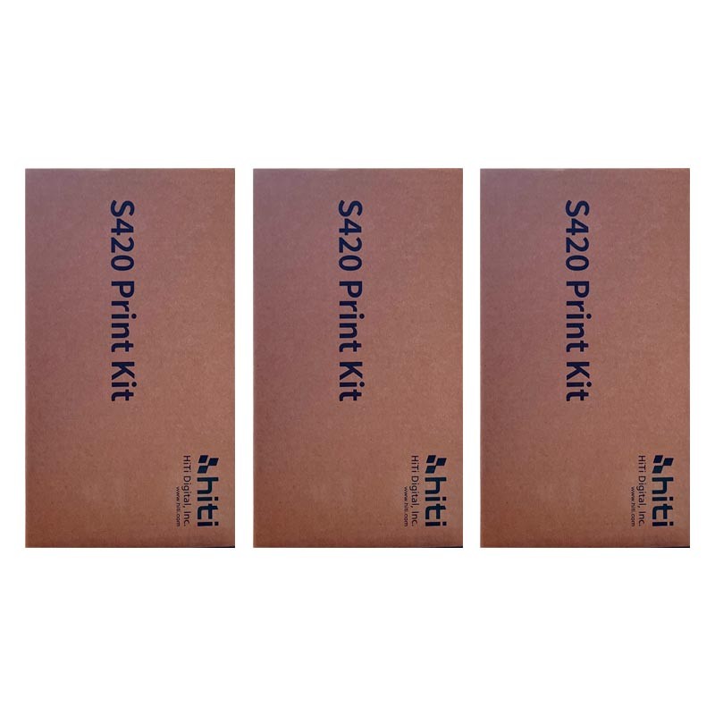 Hiti S420 Carta Fotografica 100 fogli 10x15 cm s 400/420 (confezione da 3)