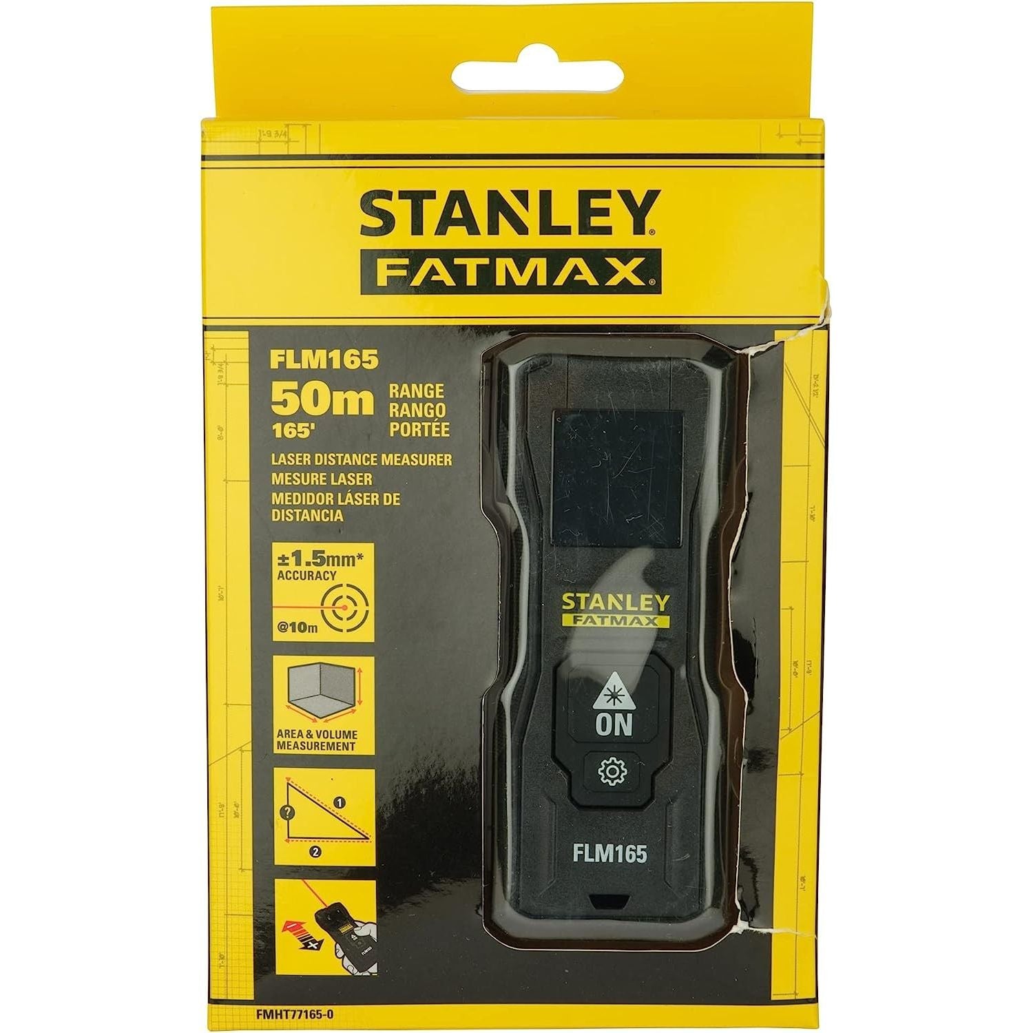 Stanley Misuratore Laser 50m FLM165