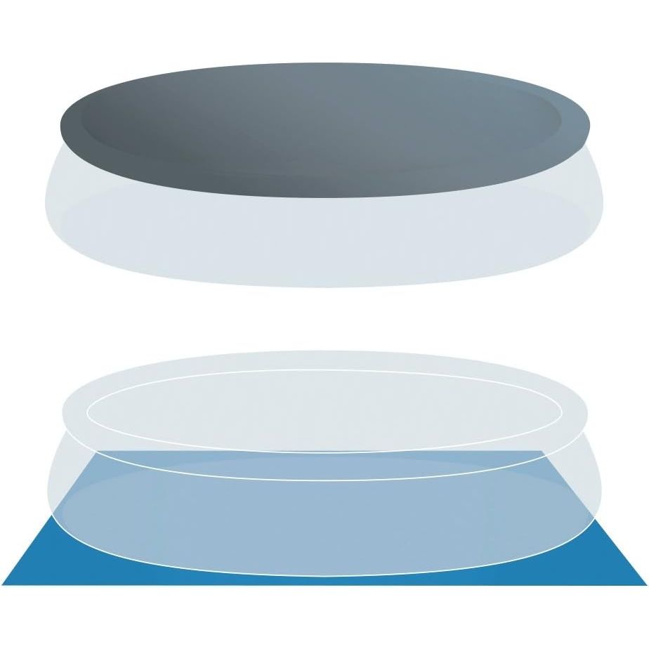 Intex 26166 Piscina Easy 457x107 Cm Con Pompa Filtro Scaletta Doppia, Telo Base e di Copertura