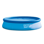 Intex 26166 Piscina Easy 457x107 Cm Con Pompa Filtro Scaletta Doppia, Telo Base e di Copertura