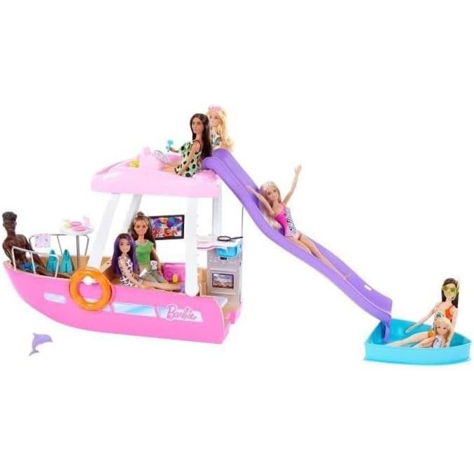 Barbie Boat with Pool and Slide