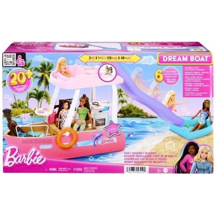 Barbie Boat with Pool and Slide