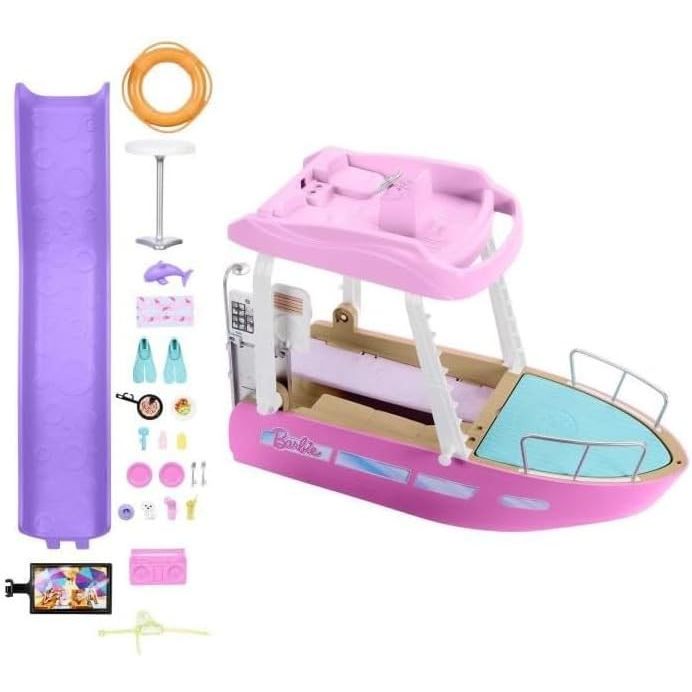Barbie Boat with Pool and Slide