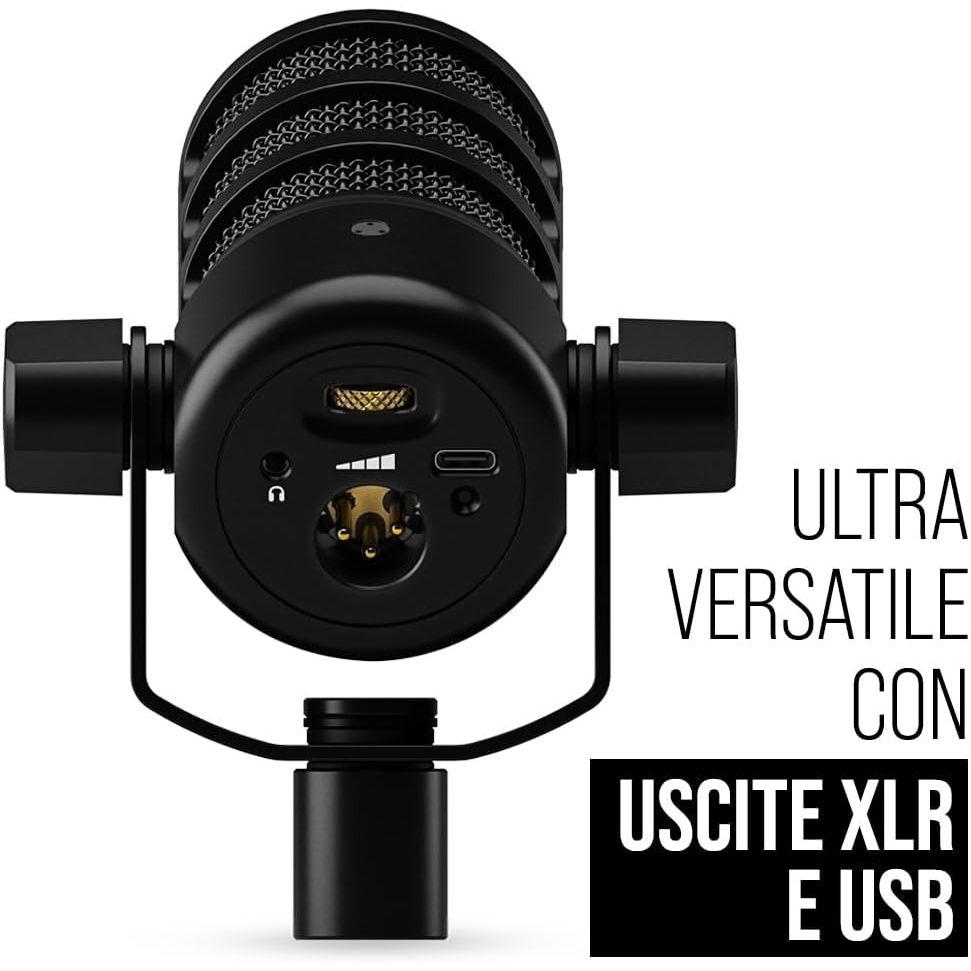 RODE PODMIC USB DYNAMIC BROADCAST MIC GARANZIA ITALIA NITAL 2 ANNI