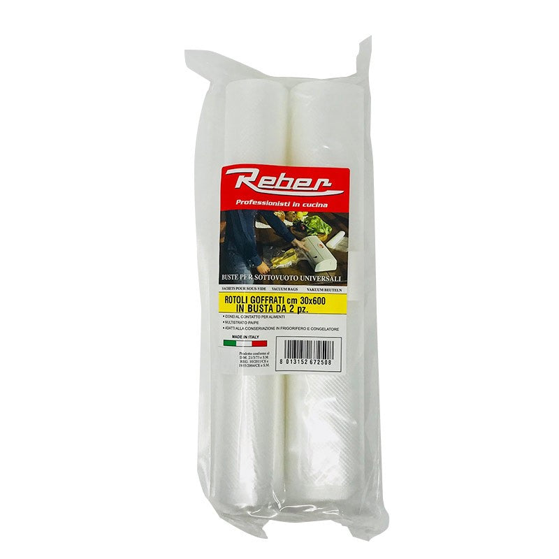 REBER BUSTA 2 ROTOLI GOFFRATI cm.30x600