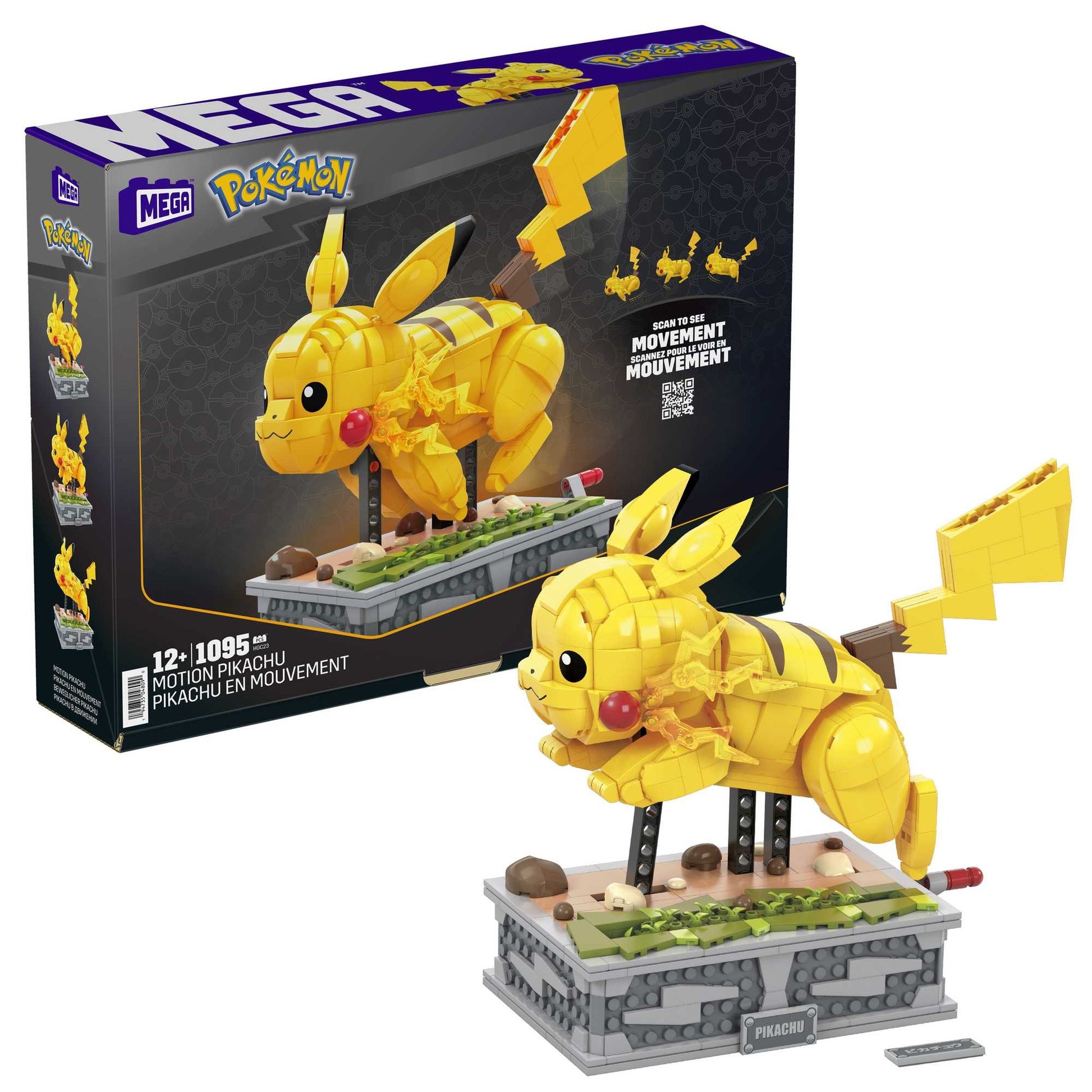 Mega Pokémon Kinetic Pikachu set di costruzioni, 1092 pezzi