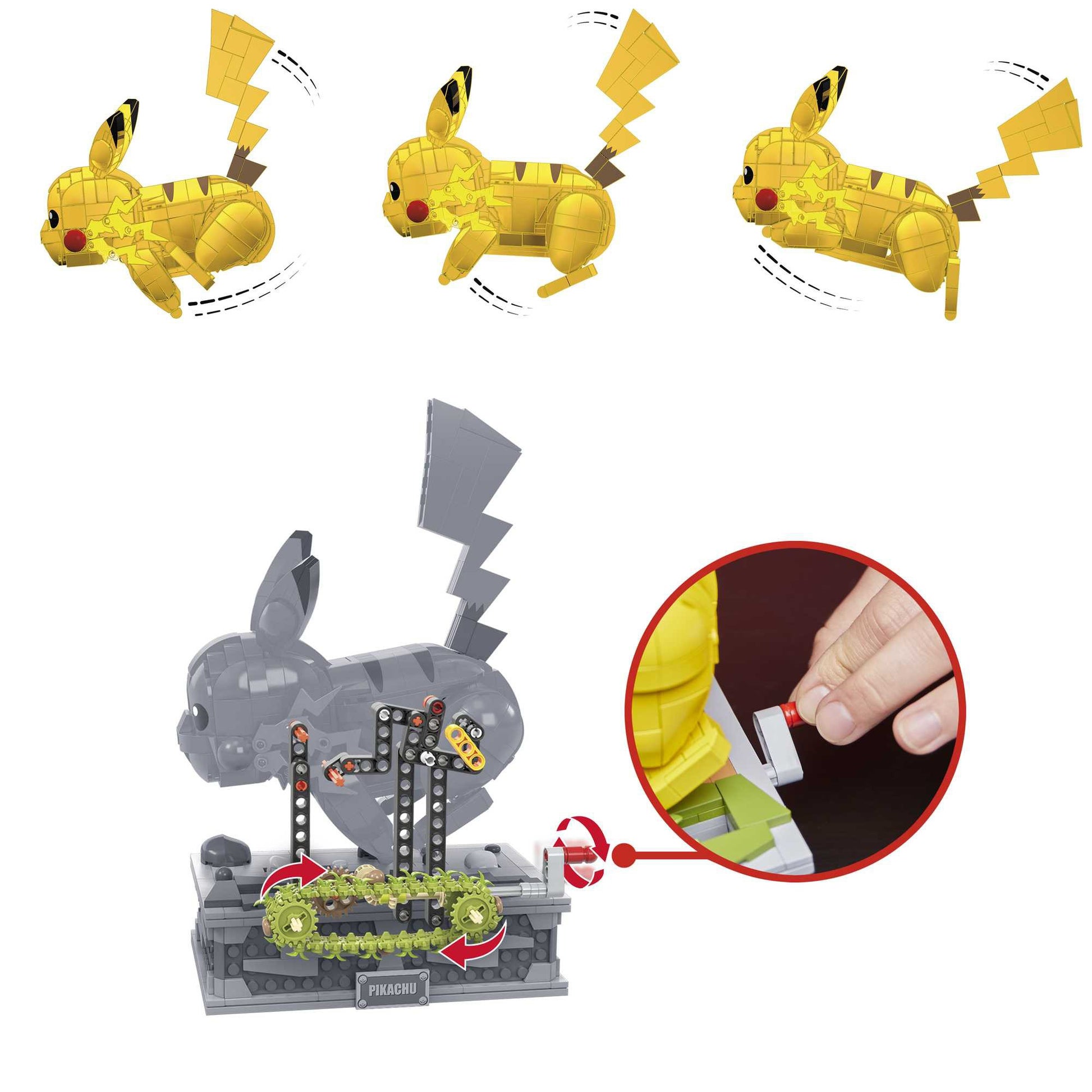 Mega Pokémon Kinetic Pikachu set di costruzioni, 1092 pezzi