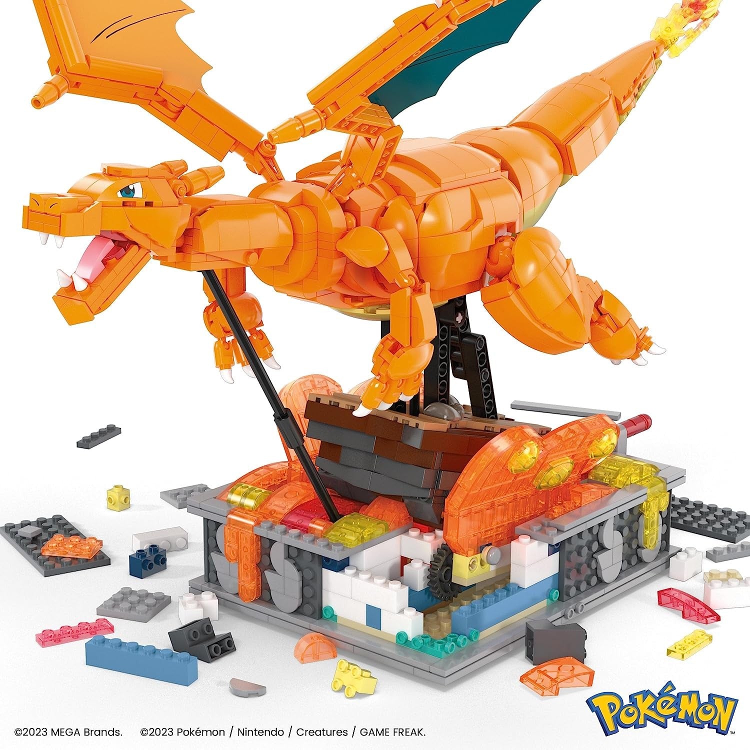 Mega Pokémon Kinetic Charizard, set da costruzione da 1664 pezzi