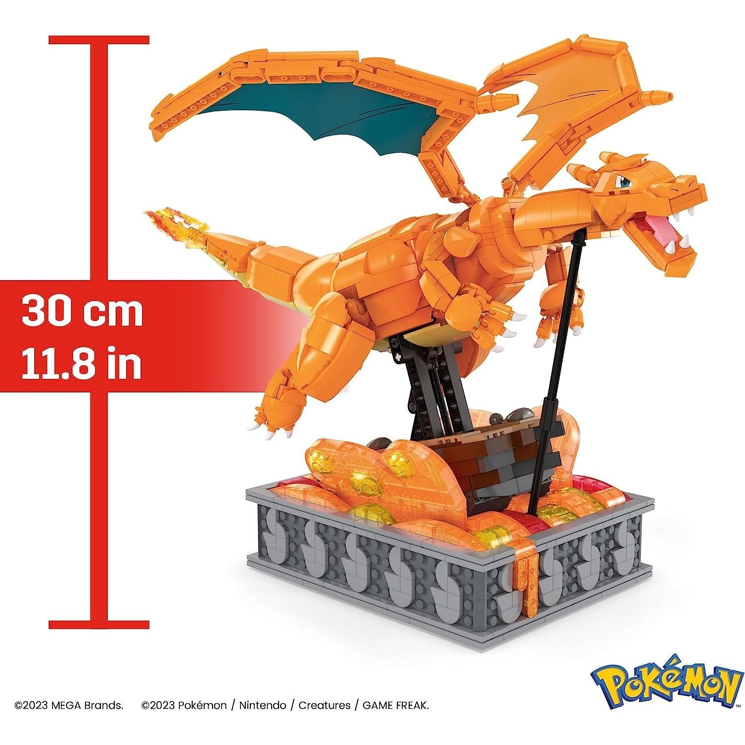 Mega Pokémon Kinetic Charizard, set da costruzione da 1664 pezzi