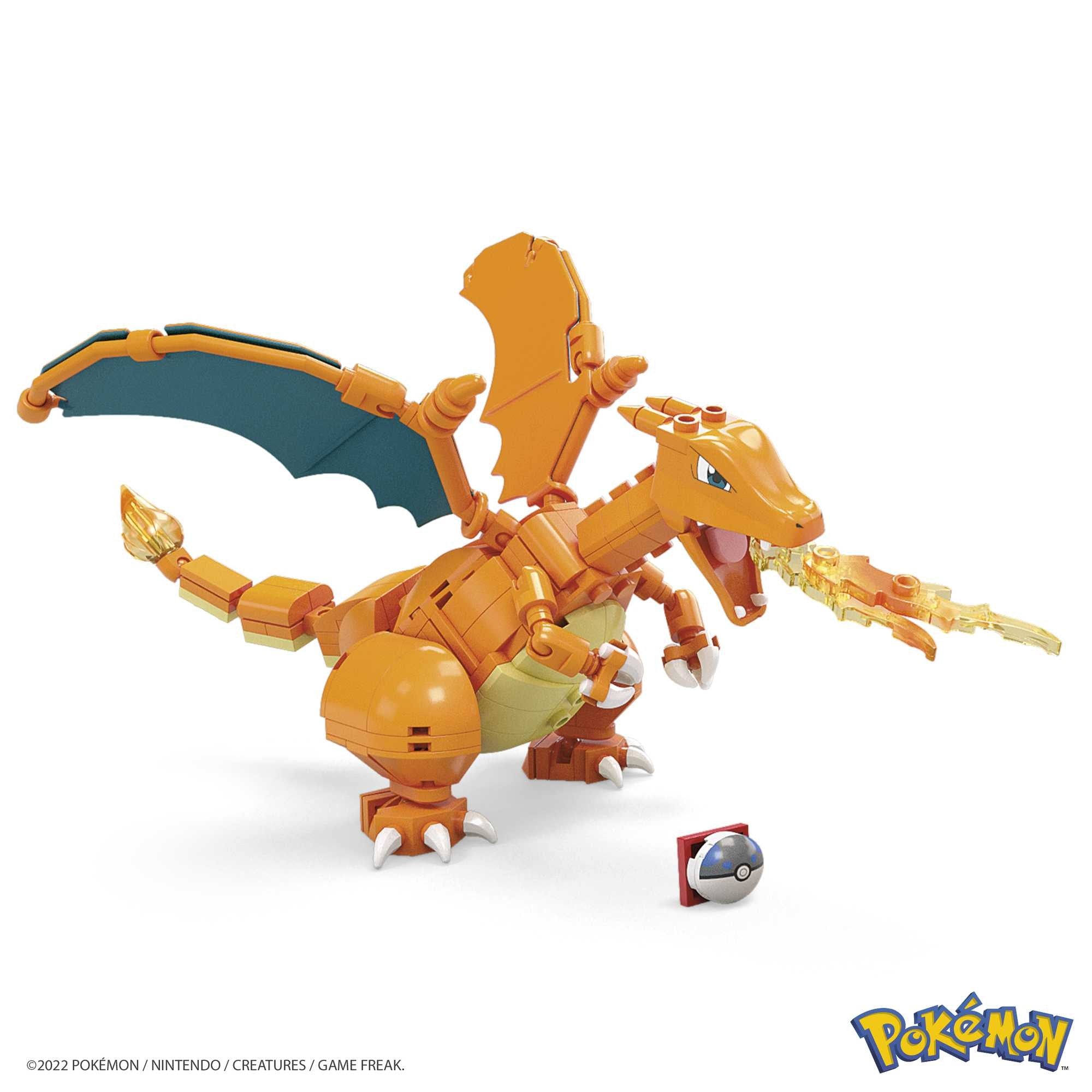 Mega Pokémon Charizard Set da Costruzione, 10cm