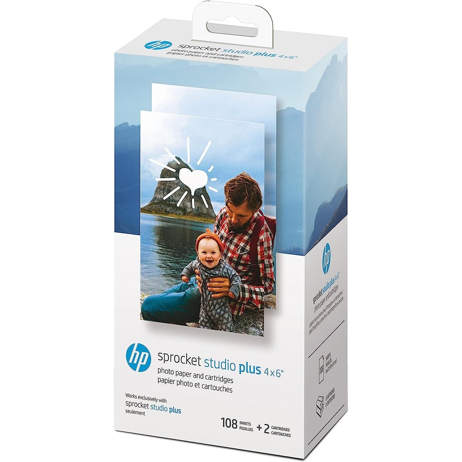 HP CARTA 10X15CM 108 PACK