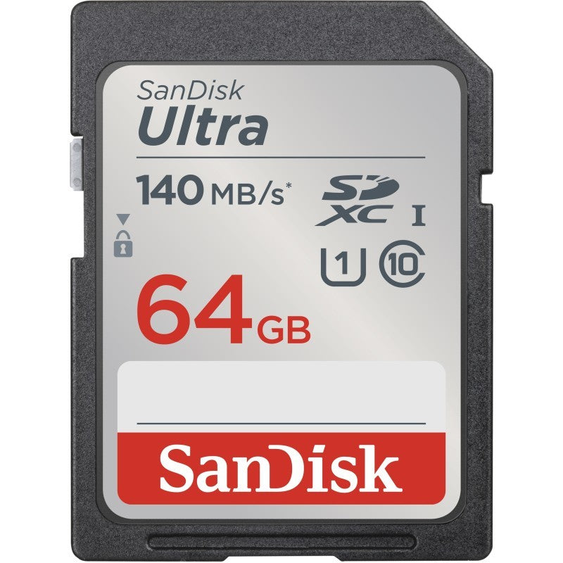 SanDisk Ultra SD Card (64GB) GARANZIA UFFICIALE 10 ANNI
