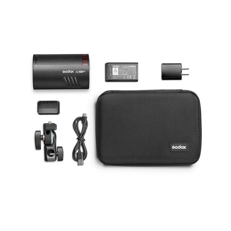 Godox AD 100 PRO POCKET FLASH TTL GARANZIA UFFICIALE ITALIA 2 ANNI