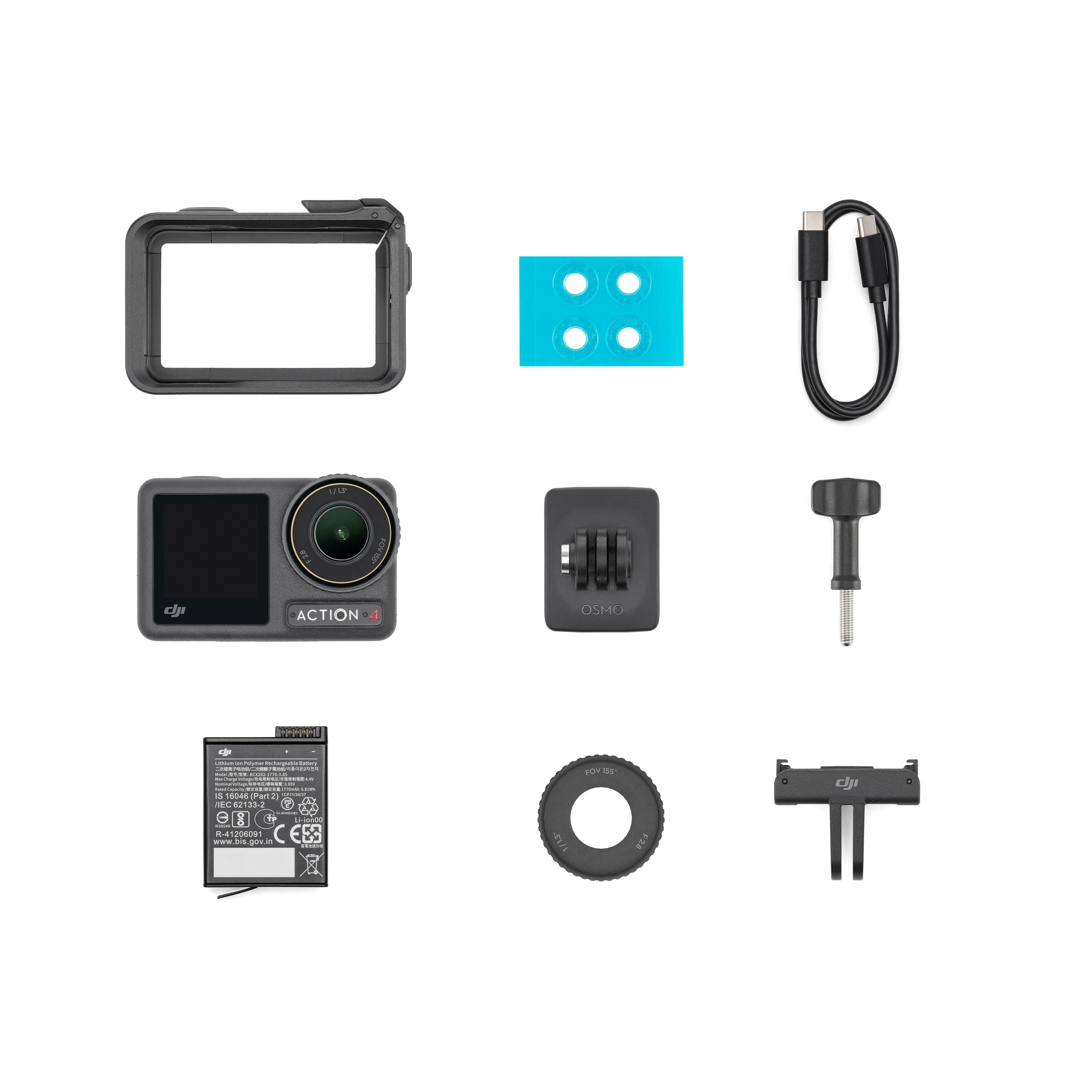 DJI Osmo Action 4 Standard Combo GARANZIA ITALIA NITAL 2 ANNI
