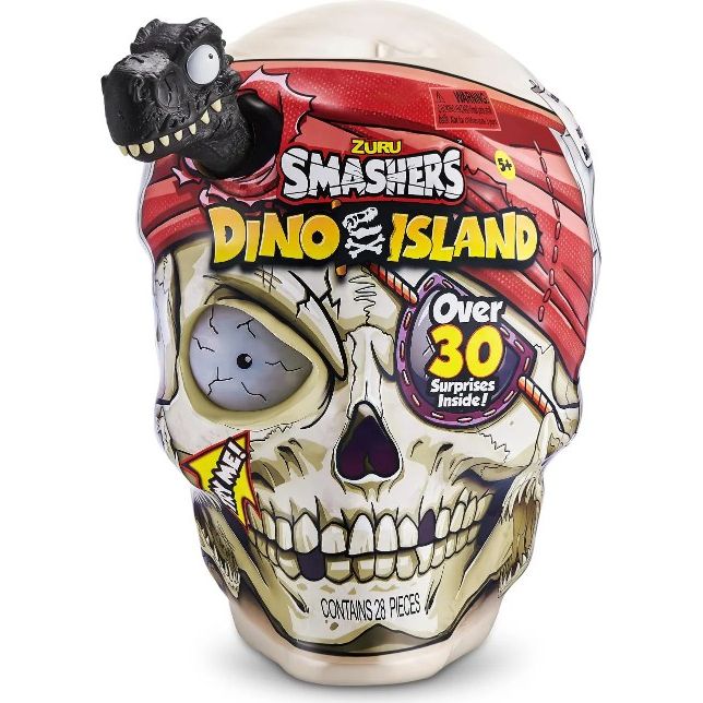 Smashers Dino Island Teschio Gigante, Multicolore