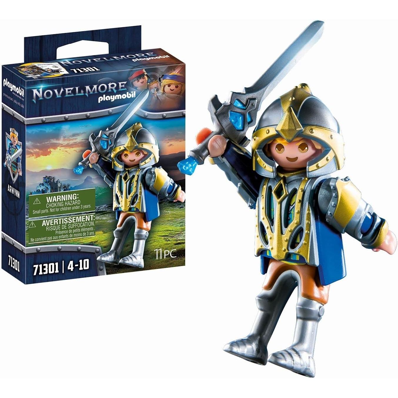 Playmobil Novelmore Arwynn con Invincibus.