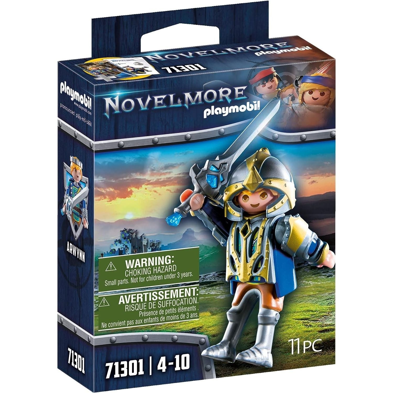 Playmobil Novelmore Arwynn con Invincibus.