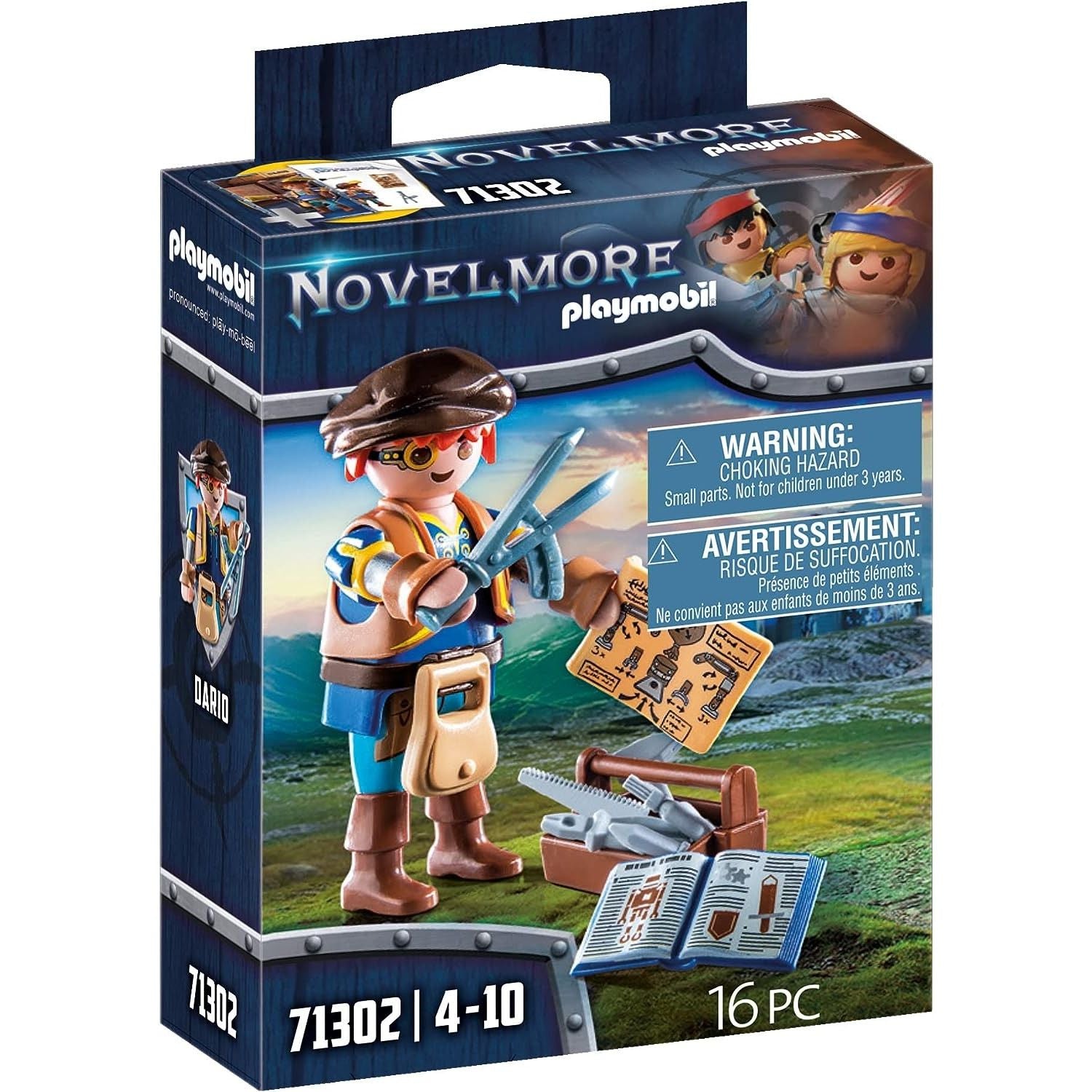 Playmobil Novelmore Dario con Strumenti
