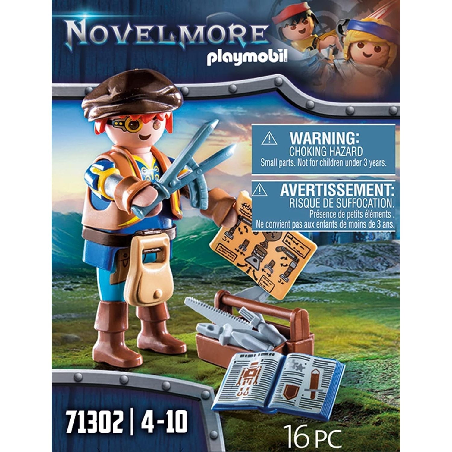 Playmobil Novelmore Dario con Strumenti